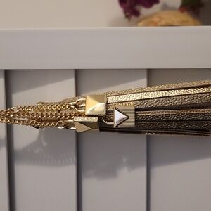 Michael Kors gold bag charm